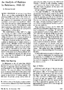 An analysis of ratbites in Baltimore 194852