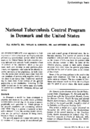 National Tuberculosis Control Program In Denmark And The US