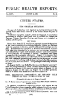 Weekly Reports for AUGUST 18 1911