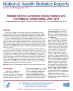 Multiple chronic conditions among veterans and nonveterans  United States 20152018