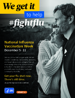 We Get It to Help fightflu National Influenza Vaccination Week December 511