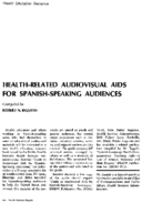 Healthrelated audiovisual aids for Spanishspeaking audiences