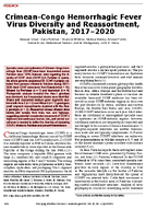 CrimeanCongo Hemorrhagic Fever Virus Diversity and Reassortment Pakistan 20172020