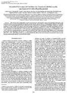 Household Environmental Conditions Are Associated with Enteropathy and Impaired Growth in Rural Bangladesh
