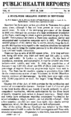 Public health reports  v 41 no 30 JULY 23 1926