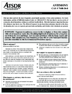 Antimony  CAS 7440360