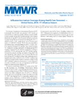 MMWR Morbidity and Mortality Weekly Report Vol 66 No 38 September 29 2017