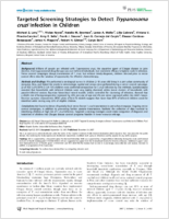 Targeted Screening Strategies to Detect Trypanosoma cruzi Infection in Children
