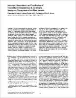 Structure biosynthesis and localization of dipeptidyl aminopeptidase B an integral membrane glycoprotein of the yeast vacuole