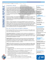CDC Division of Global HIV  TB Country Profile Dominican Republic July 2019