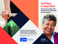 Verifique la seguridad una lista de cotejo sobre prevencin de cadas para adultos mayores