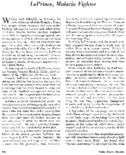LePrince malaria fighter