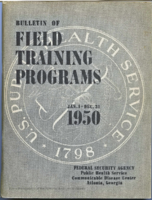Bulletin of Field Training Programs  Jan 1Dec 31 1950