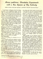 Musca publicica Charleston experiments with a new species of fly publicity