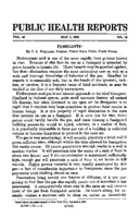 Weekly Reports for MAY 1 1931