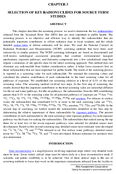 SRS Chapter 3 Selection of Key Radionuclides for Source Term Studies