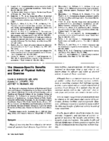 The diseasespecific benefits and risks of physical activity and exercise