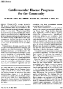 Cardiovascular disease programs for the community