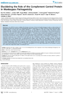 Elucidating the Role of the Complement Control Protein in Monkeypox Pathogenicity
