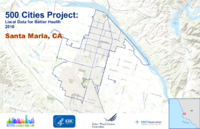500 Cities Project Local Data for Better Health 2016 Santa Maria CA