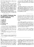 The population attributable risk of hypertension from heavy alcohol consumption