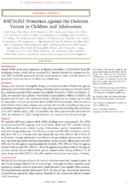 BNT162b2 Protection against the Omicron Variant in Children and Adolescents
