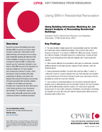 Using BIM in Residential Renovation Using Building Information Modeling for Job Hazard Analysis of Renovating Residential Buildings