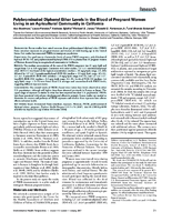 Polybrominated Diphenyl Ether Levels in the Blood of Pregnant Women Living in an Agricultural Community in California