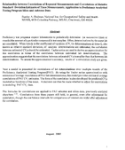 Relationship between correlations of repeated measurements and correlations of relative standard deviation estimates of these measurements application to proficiency analytical testing program silica and asbestos data