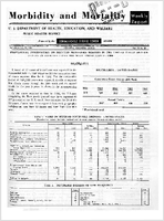 Morbidity and Mortality Weekly Report Vol 13 No 28 for Release July 17 1964