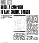 Rub out rubella campaign in Lane County Oregon