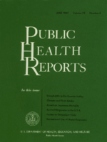 Public health reports  v 72 no 6  cover