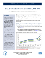 Drug Overdose Deaths in the United States 19992016