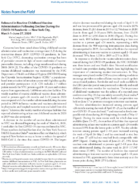 Notes From the Field Rebound in Routine Childhood Vaccine Administration Following Decline During the COVID19 Pandemic  New York City March 1June 27 2020