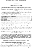 Public Health Reports  v 20 no 2  January 13 1905