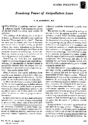 Resolving power of antipollution laws