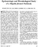 Epidemiologic and microbiological study of a Shigella flexneri outbreak