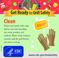 Get Ready to Grill Safely Clean