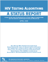 HIV testing algorithms  a status report