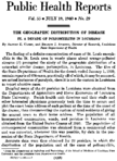 Public health reports  v 55 no 29 JULY 19 1940
