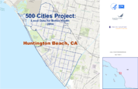 500 Cities Project Local Data for Better Health 2014 Huntington Beach CA
