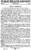 Public Health Reports  V 35 No 17 April 23 1920