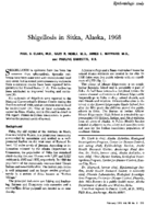 Shigellosis in Sitka Alaska 1968