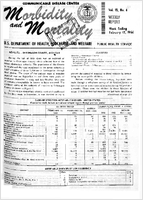 Morbidity and Mortality Weekly Report Vol 15 No 6 week ending February 12 1966