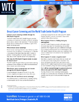 Breast cancer screening and the World Trade Center Health Program 2020