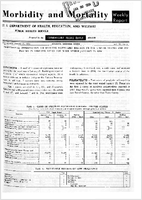 Morbidity and Mortality Weekly Report Vol 13 No 4 for Release January 31 1964
