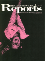 Health Services Reports  v 87  no 7  cover