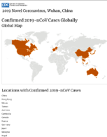 2019 novel coronavirus Wuhan China confirmed 2019nCoV cases globally global map January 28 2020