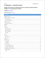 Key Messages  Zika Virus Disease Updated March 2 2016