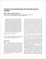 Analysis Of Nonstandard Noise Dosimeter Microphone Positions